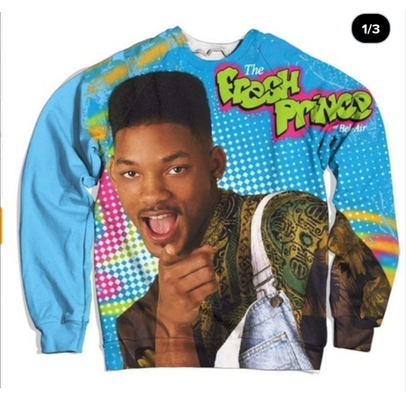 Other - Fresh Prince of Bel-Air Will Smith Longsleeve 2XL